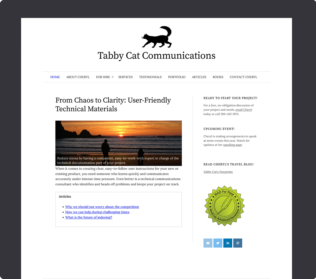 Tabby Cat Communications